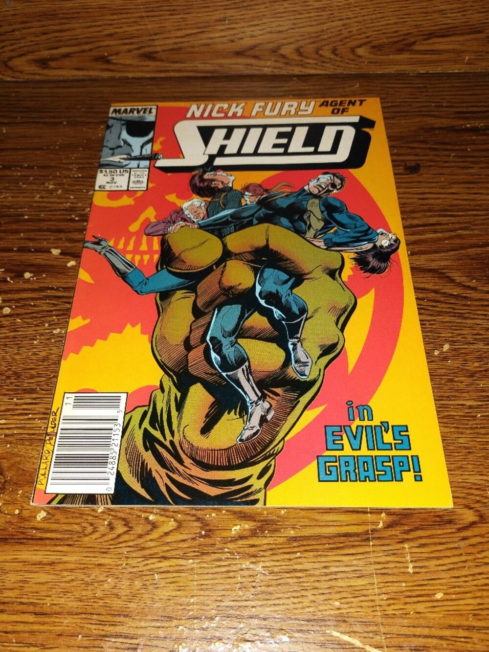 Nick Fury : Agent of SHIELD #3 (Marvel Comics, 1989)
